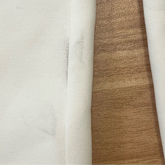 Herve Leger Textured Lounge Sweatpants in White - Size XS - Picture 5 of 5